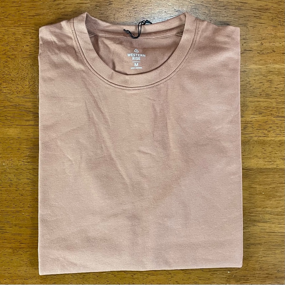 Western Rise X Cotton Tee Medium “Brick”